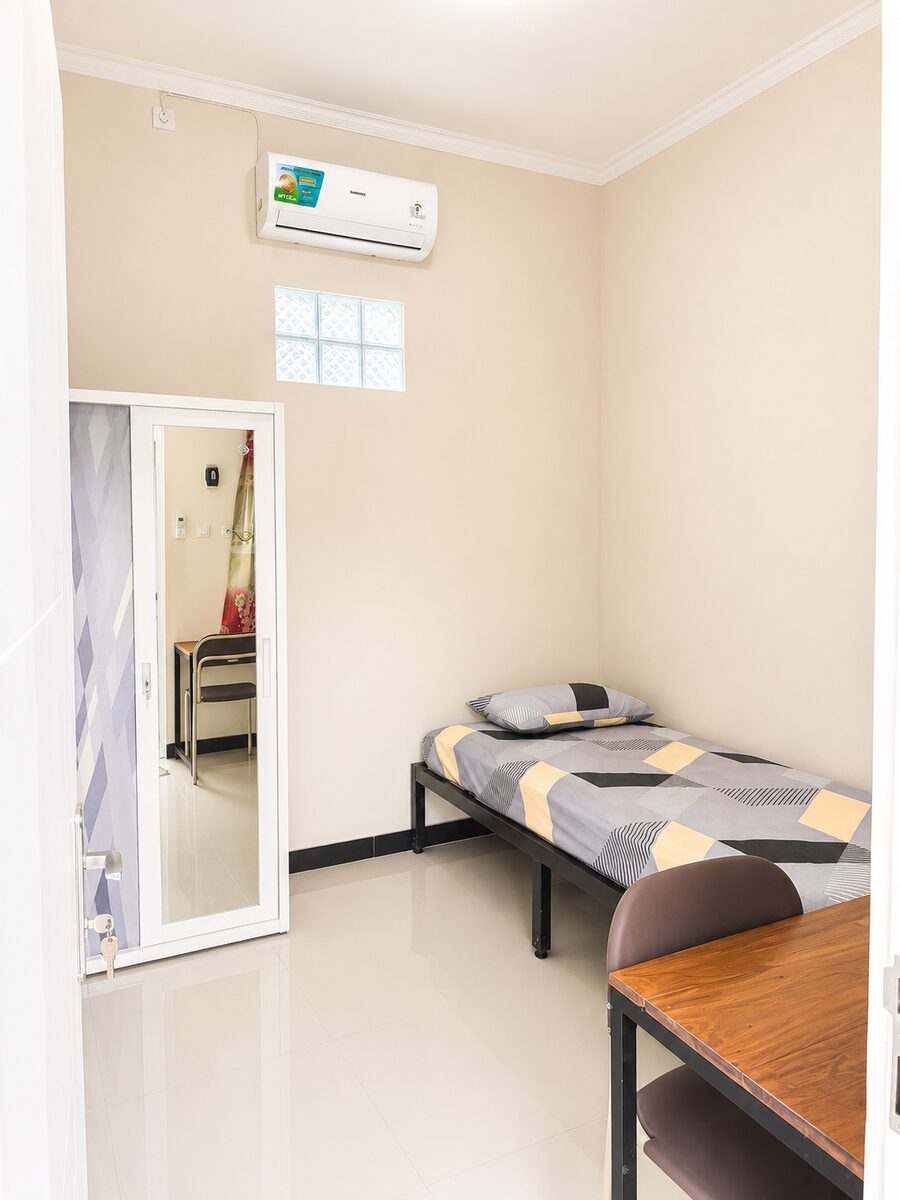 Kamar fully furnished di Askara Living Kebumen